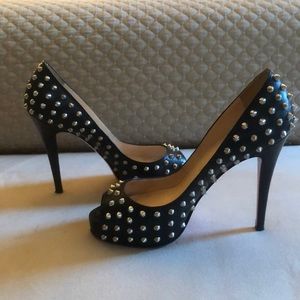 Louboutin spike design heels